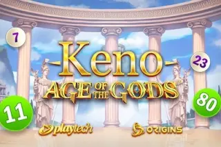 Demo slot Age of the Gods: Keno
