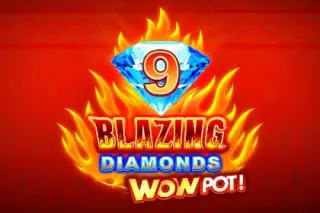 Demo play SpinPlay Games — 9 Blazing Diamonds WOWPOT!